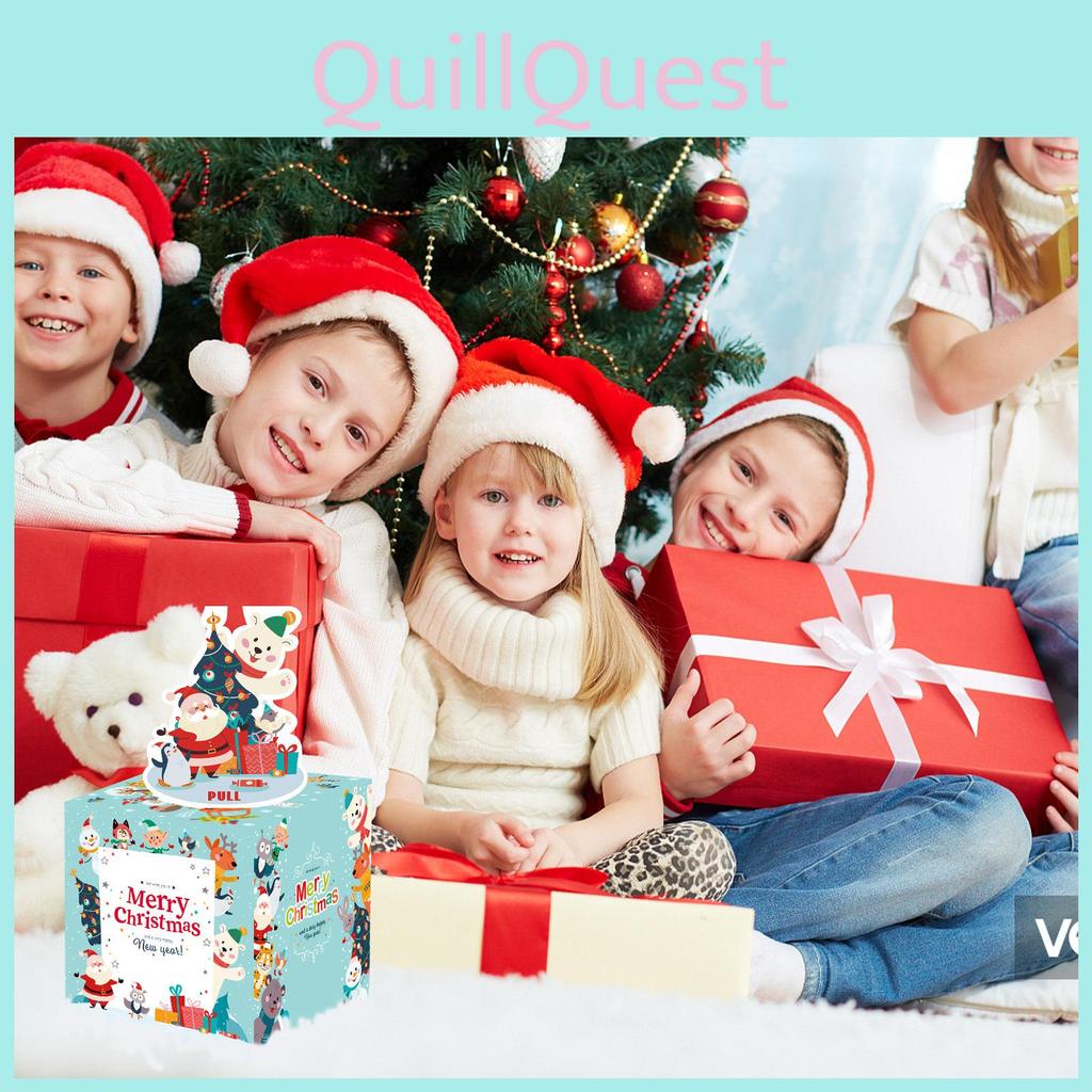 Animal Penguin Bear Theme Christmas Party Gift Box For Birthday Gift Wrapping