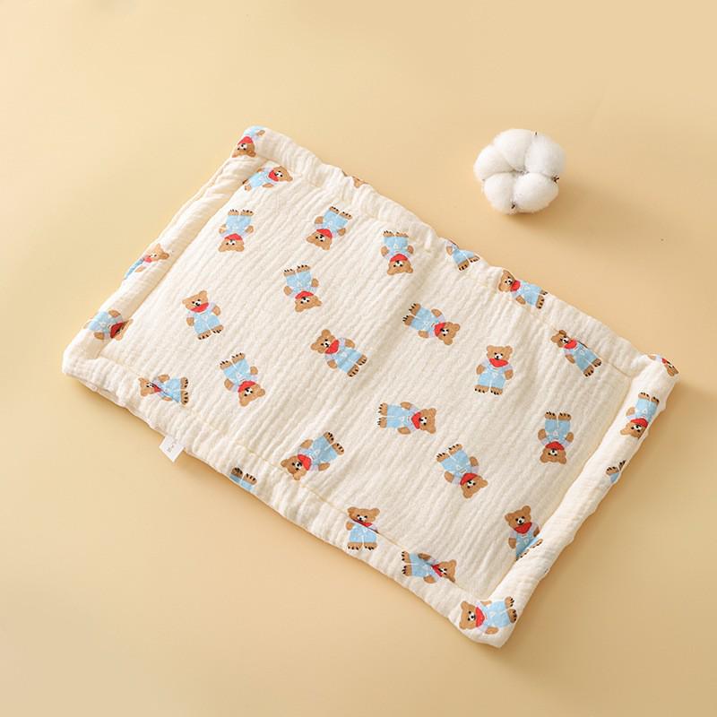 Universal Newborn Fleece Pillow: Soothing Doudou for 0-12 Months