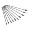 10pcs Carbide Rotary Burr Set 3mm Shank Multifunction Grinding Burr Files for Aviation Automobile Ship