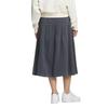adidas Originals Simple Comfortable Aesthetic Solid Color Casual Long Skirt Women Skirts KS5986
