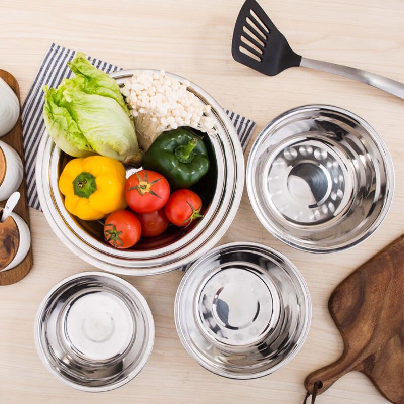 Fengzhi Stainless Steel Mixing and Seasoning Bowls