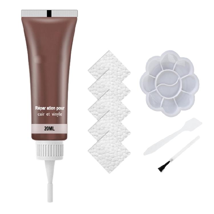 

Coloured Cream Gel for Couch and Jacket Leather Repair Gel Professional Leather Repair Set for Car Seat Repair Kit кофейный