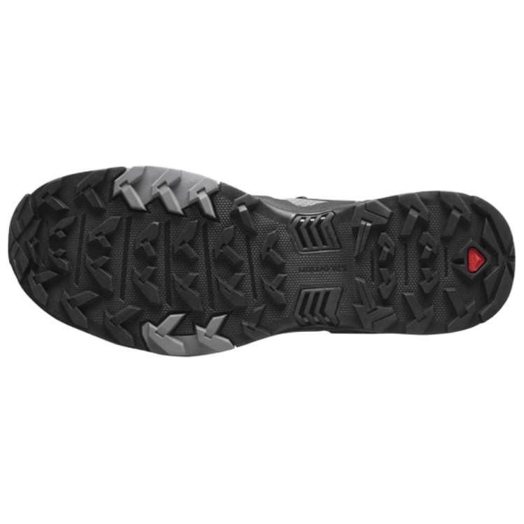 SALOMON X Ultra 4 Comfortable Cushioning Slip Resistant Abrasion Resistant Low top Running Shoes Men's Black Gray L41385600