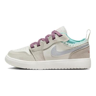 Air 1 Low Alt SE PS Sail Violet Dust Kids Sneakers Cream Legend-Light-Brown Neutral-Grey FQ8093-100