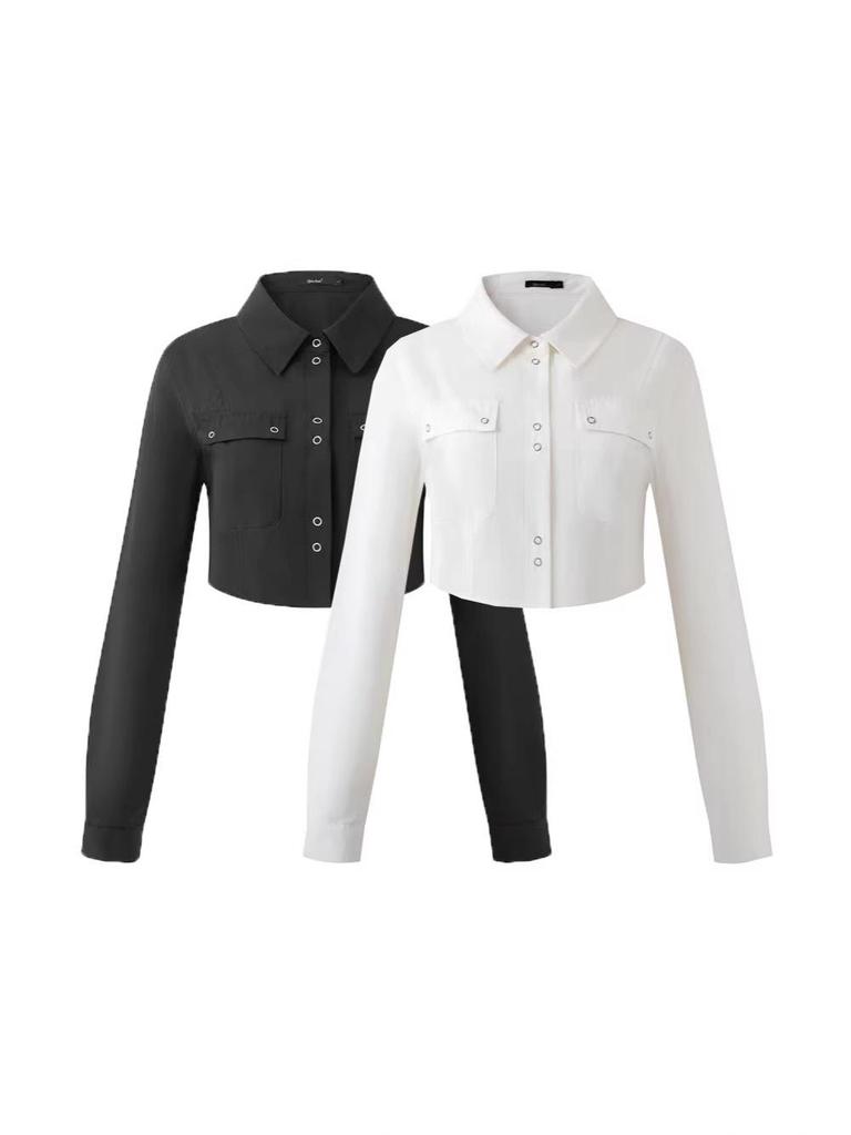 Chic Slim Fit Crop Top for Women - 2026 Spring Arrival