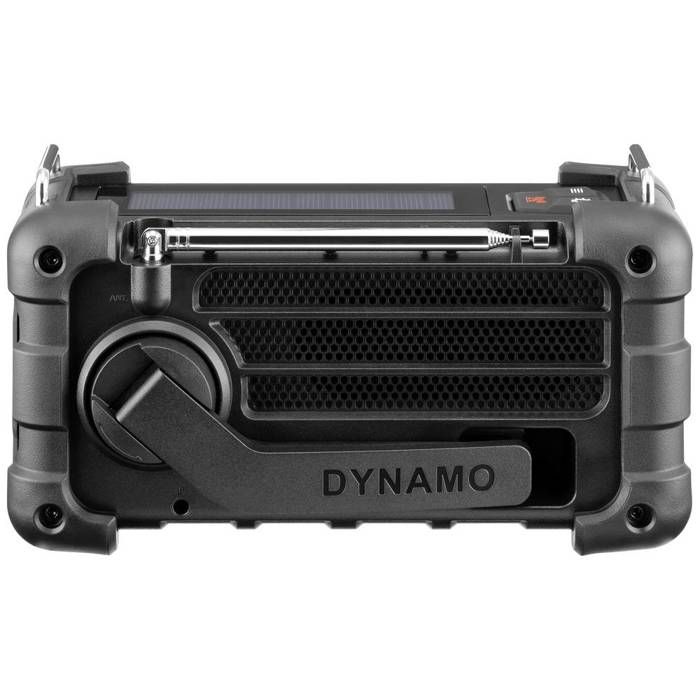 Radio d'extérieur Sangean MMR-99 DAB+ Black DAB+, DAB, FM radio d'urgence, Bluetooth panneau solaire, protégé contre le