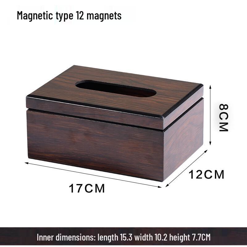 Creative Wooden Magnetic Tissue Box