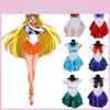 Impresionante Vestido Estilo Sailor Moon Con Exquisita Mano de Obra Para Cosplay de Halloween
