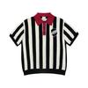 ACME DE LA VIE Collar Point Stripe Short Sleeve Knit (3Color)