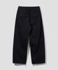 AGOD Vintage Washed Elastic Waist Cargo Pants [Black]