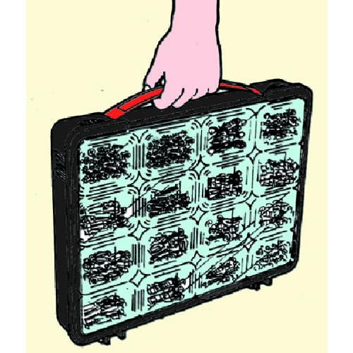 Densan Pack Parts Box Mini PPM-3616