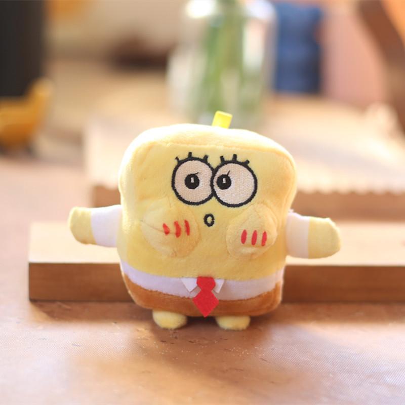 Adorable Spongebob Keychain Plush Toy Cute Patrick Bag Charm For Kids And Adults