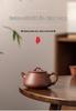 Handmade Yixing Zisha Shi Piao Teapot for Gongfu Tea, Single-Person Use, High-End Artist Design