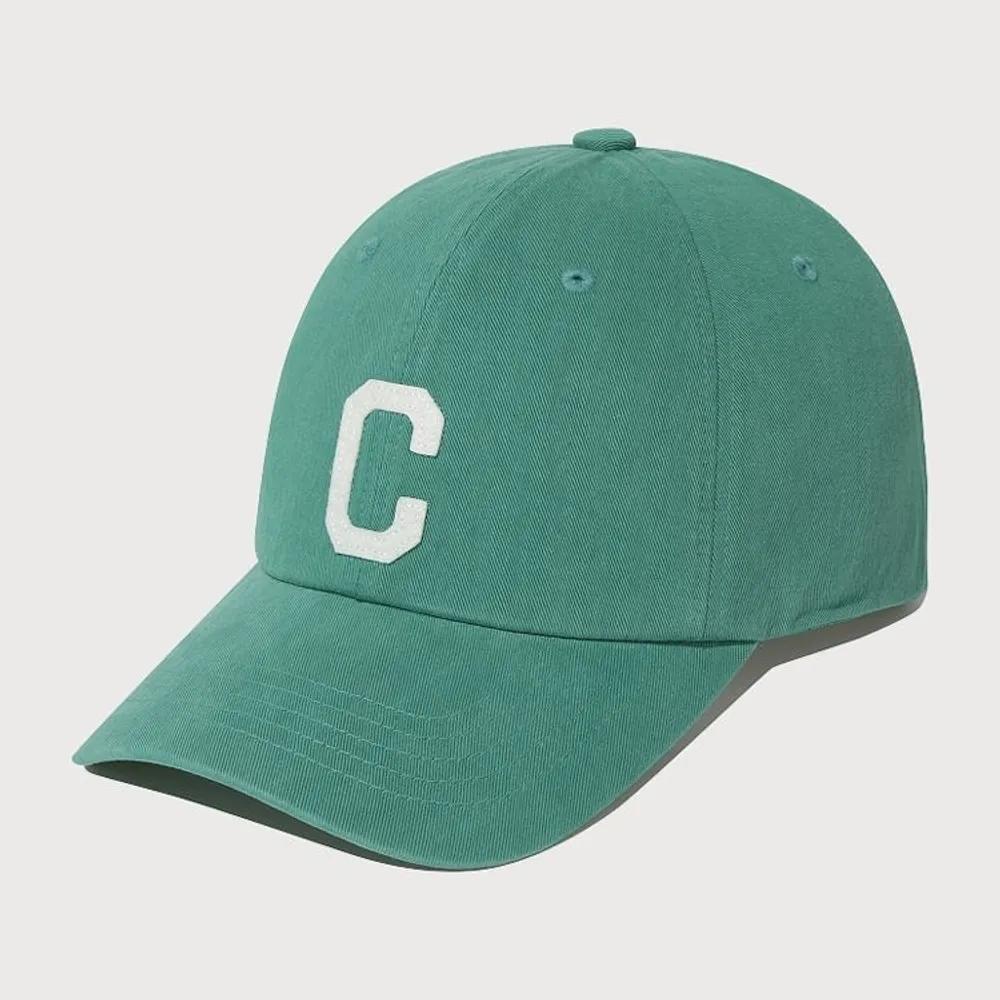 [COVERNAT] C Logo Cozy Fit Washed Ball Cap Green CO2606CA05GN
