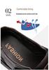 Prince Casual Genuine Leather Sandals for Men - Breathable, Non-Slip, Large Size 48, Ideal for Spring, Autumn, Summer Work.
