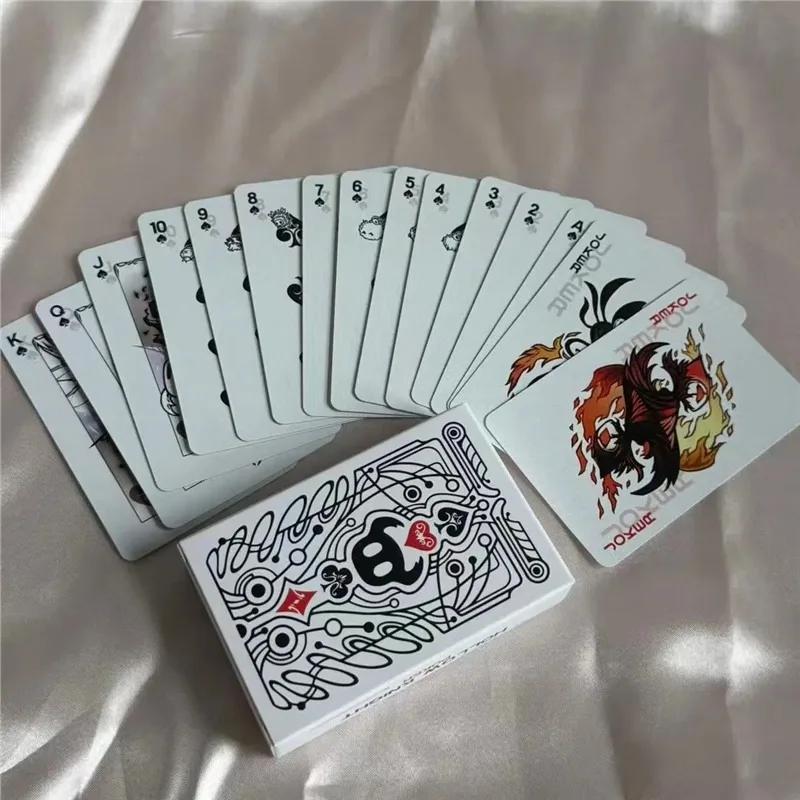 Hollow Knight Téma Pokerová Karetní Hra Skupina Karet Přenosná Sada Černobílé Hrací Karty Kreativní Stolní Hra Dárky Kolekce