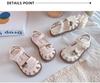 2026 New Style Girls' Pink Breathable Princess Sandals: Soft Sole, Non-Slip, Versatile Summer Shoes for Toddlers.