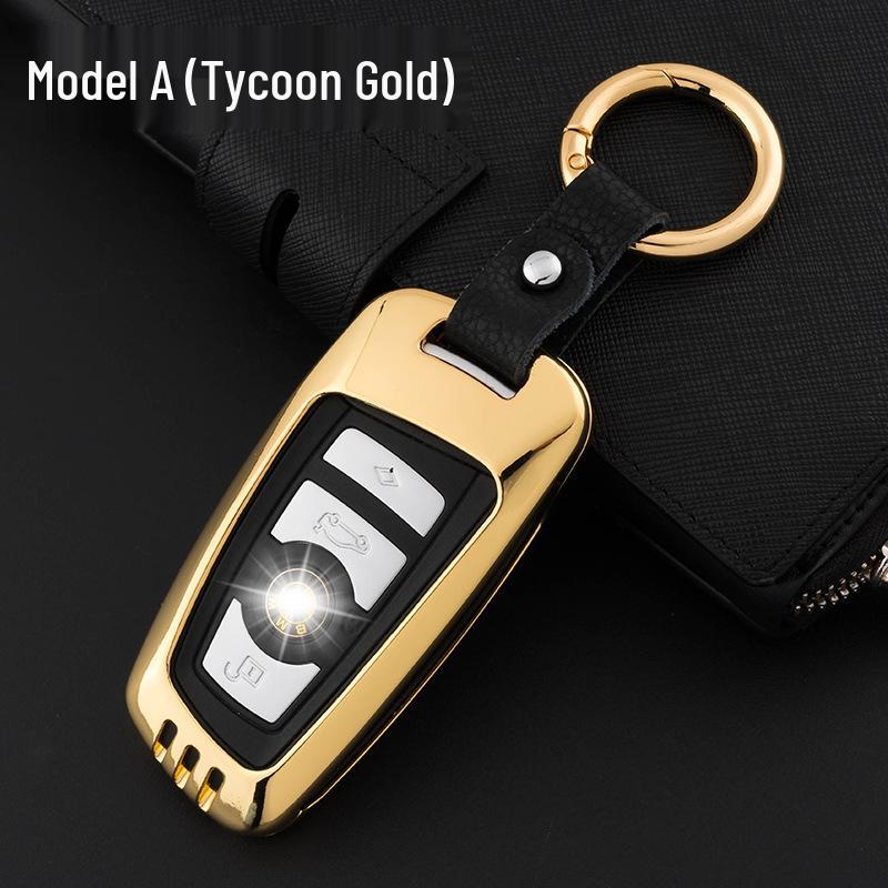 Key Fob Cover for BMW 5 Series 525li, 2 Series, 3 Series 320li, 7 Series, X3 X4 - Compatible with Modifications