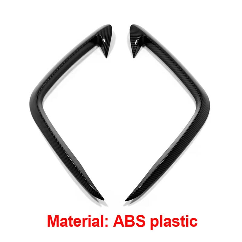 Für Hyundai Tucson NX4 Hybrid N Linie Auto Front Nebel Lampe Augenbraue Wind Messer Abdeckung Trim Streifen Außen Zubehör