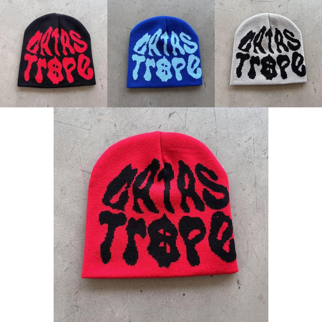 Knitted Letter Knit Hat For Winter Warmth Men Women Casual Outdoor Wear