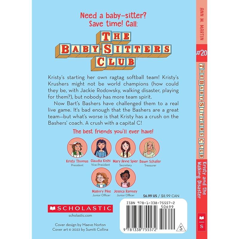 BabySitters Club: Kristy And The Walking Disaster (Netflix Edition) Ann Martin