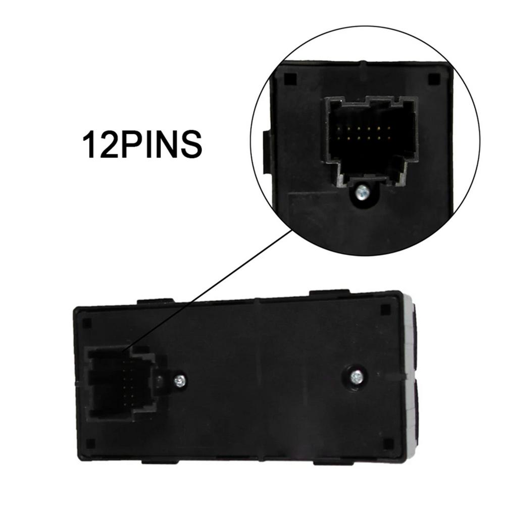 Power Window Switch 12 Pin For 2014-2018 Chevrolet Silverado GMC Sierra 23427098