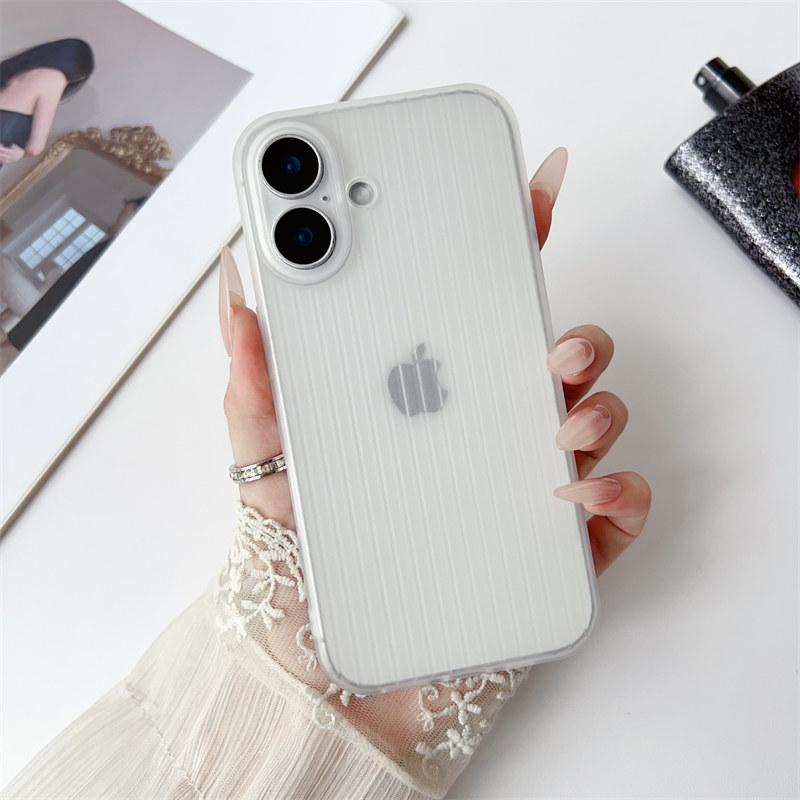 

Matte luggage pattern ultra-thin silicone phone case for iPhone 16 15 14 13 12 11 Pro Max Plus full shockproof soft back cover iPhone 13