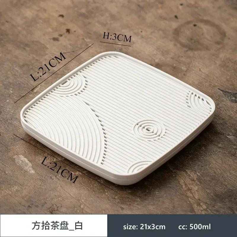 Melamin Wasserspeicher Typ Tee Tablett Chinesische Tee Accessoires Heim Tee Meer Teekannen Tabletts Dekorative Teegeschirr Zubehör