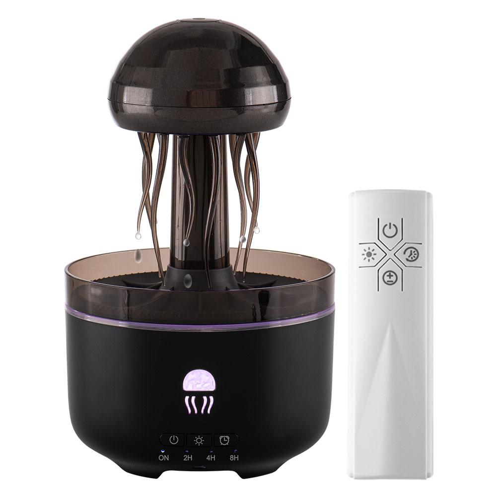 Nawilżacz Powietrza w Kształcie Meduzy Dyfuzor Olejków Eterycznych z 7 Kolorowymi Światłami Dyfuzor Aromatu Dyfuzor Powietrza Nawilżacz do Sypialni Domowe Biuro