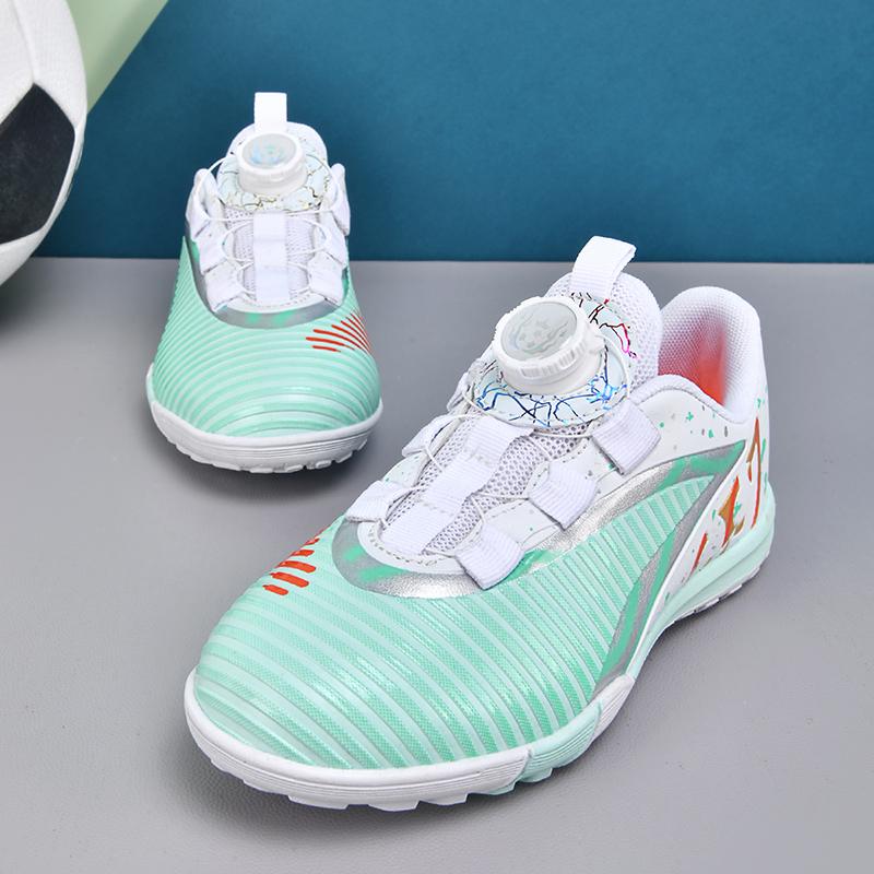 Chaussures de football pour enfants Society TF, chaussures de football pour l'école, crampons, baskets pour gazon, chaussures de sport d'entraînement athlétique en plein air pour garçons et filles
