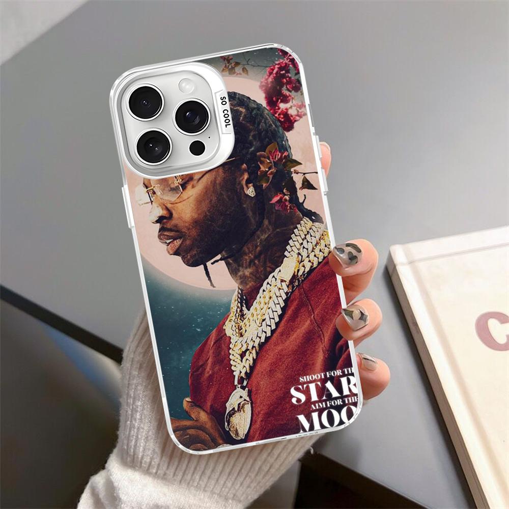

Singer Pop Smoke Phone Case For iPhone 16 15 14 13 12 11 Pro Max X XR XSMAX Matte Shockproof Back Cover iPhone 12