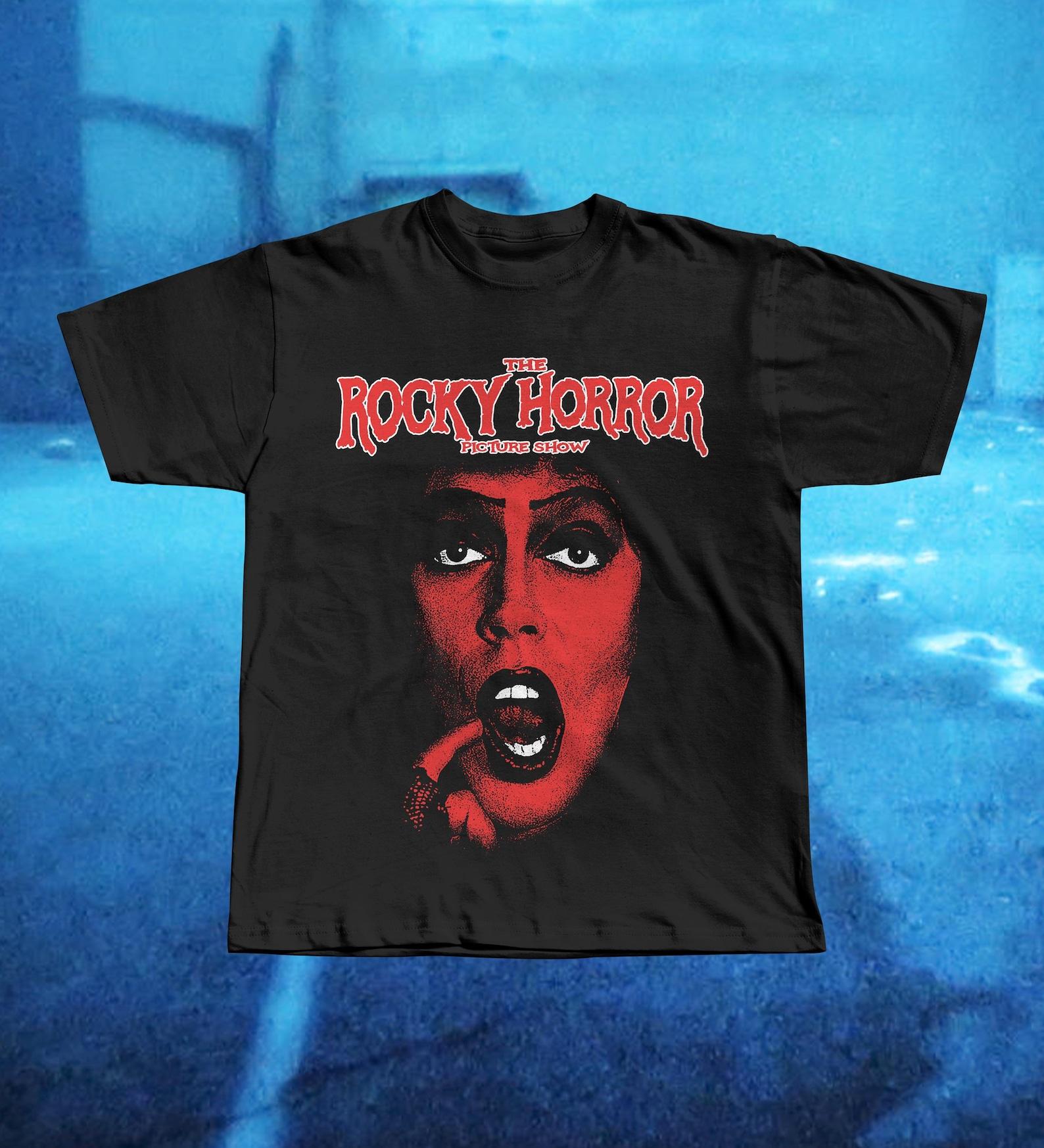 Rocky Horror Picture Show 1975 Cult Classic T-Shirt, Midnight Movie Musical Tee XL
