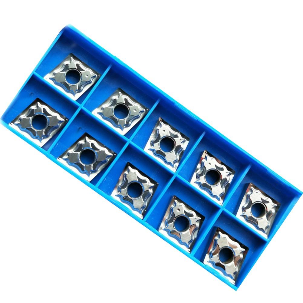10PCS CNMG431HA H01 / CNMG120404HA H01 Carbide Inserts for Aluminum