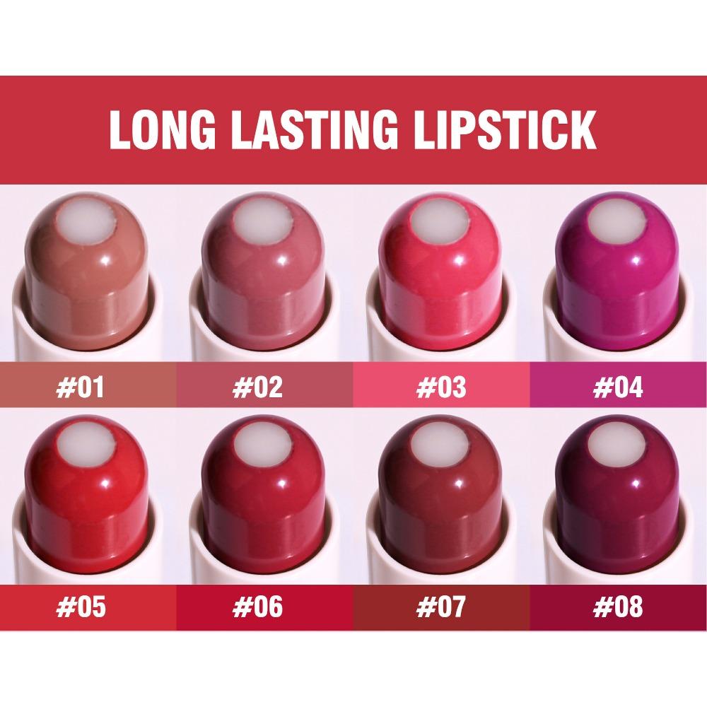 HANDAIYAN Lipstick Lippenstift, Twa -in-ien, Hert -LIP, Reade Froulike Matte Hydraterend En Hydraterend Is Net Maklik Te Ferklearjen