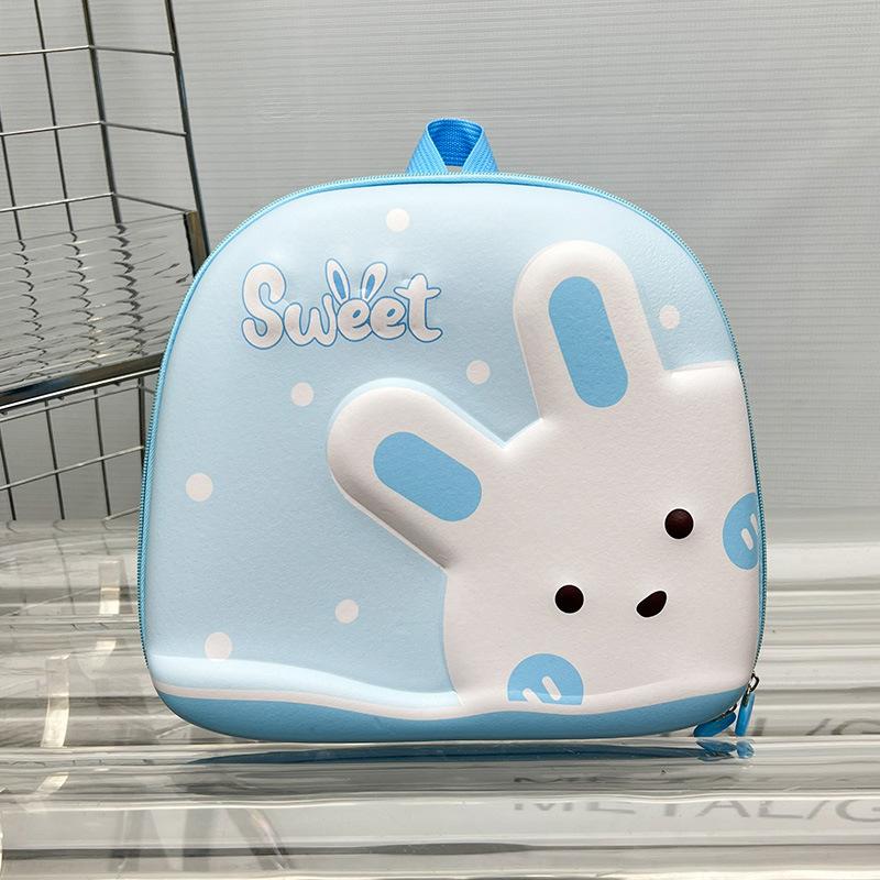 New Cute Little Bunny Eggshell Bag Girl Foreign Trendy Outdoor Clothes Snack Bag Small Class Schoolbag