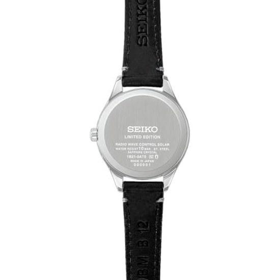 SEIKO SELECTION SSDY053 Japanese-made Ladies Wristwatch Solar Radio-controlled Sapphire Glass 2026 Raise Future Limited Edition Leather Belt Black