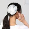 H319 Clematis Big Flower Pearl Headband Hairband Hairpin Hairpin Flower Self Wedding