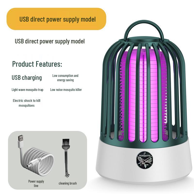 USB Rechargeable Mosquito Killer Lamp for Indoor/Outdoor Use