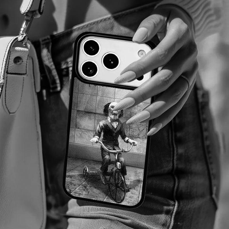 Jigsaw Saw Phone Case For iPhone 17 Air 14 15 13 12 Max Cover For Apple 14 15 16 16e 11 Pro Max Plus