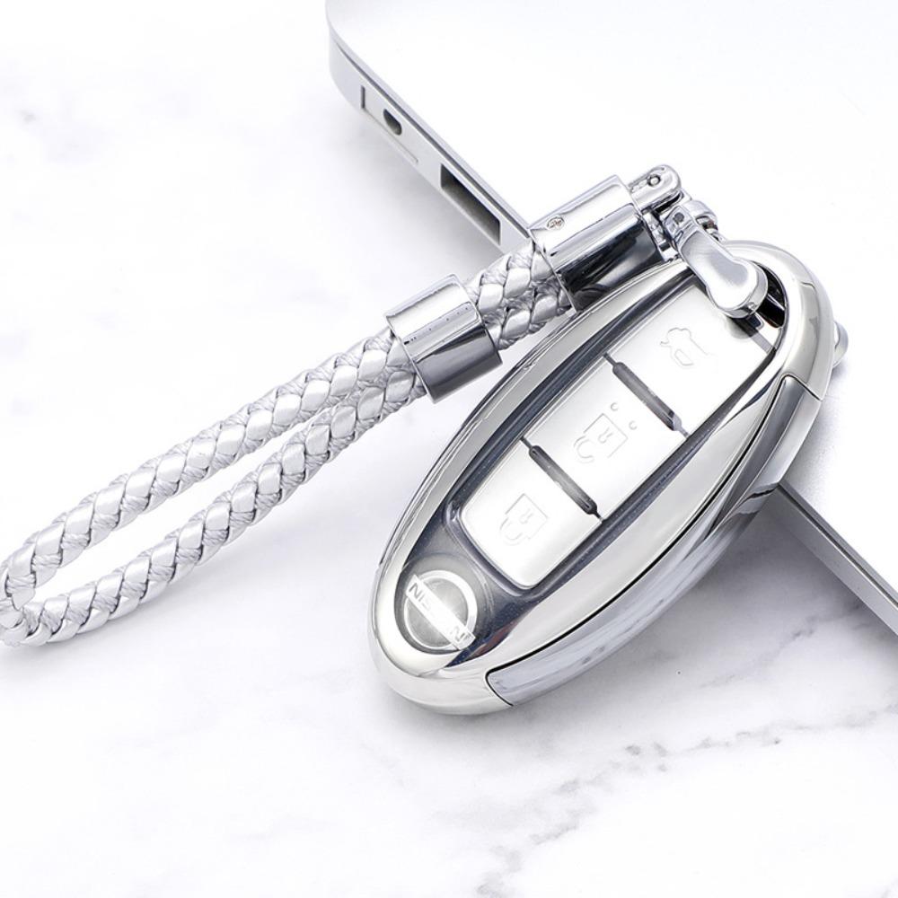 Car Key Case Cover for Nissan X-Trail Qashqai Teana Altima Key Fob Protector Shell Holder