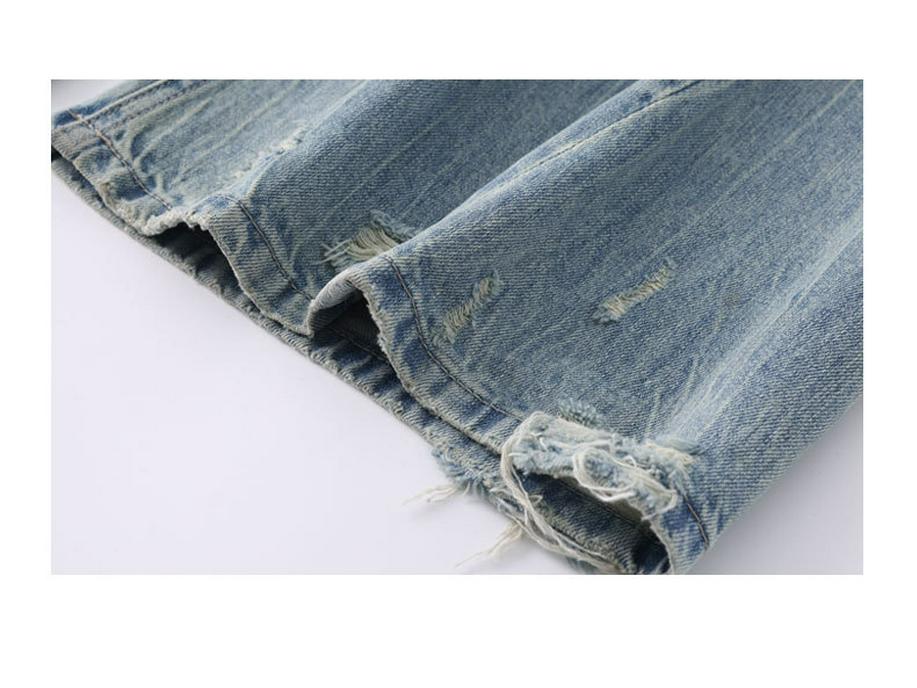 Autumn Women’s Mid-Low Waist Wide Leg Flare Jeans - Loose, Slimming, Ripped, Straight Micro Flare Pants