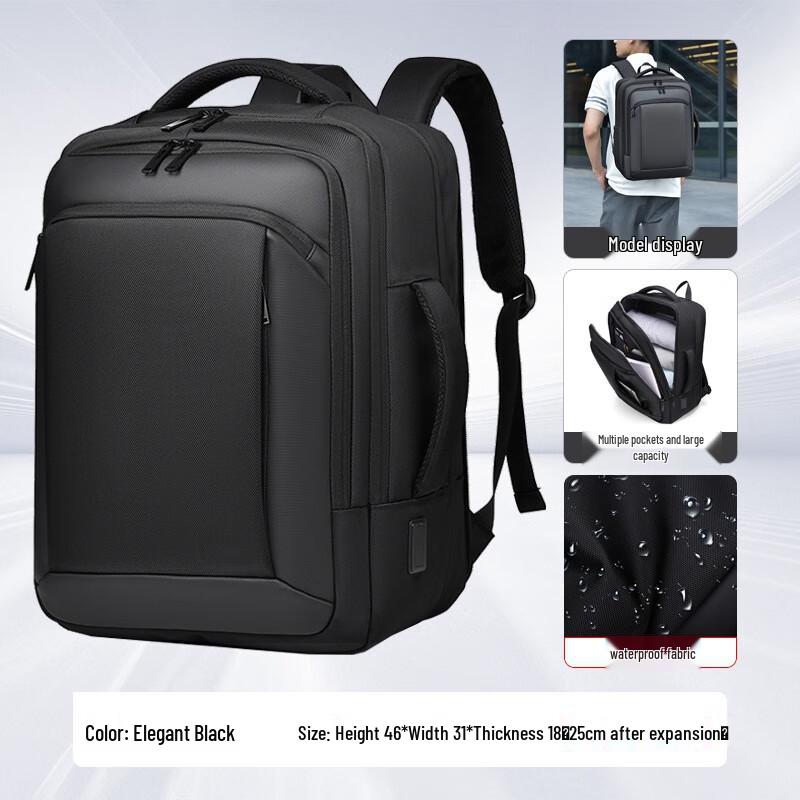 Li Shen Premium Ballistic Nylon Travel Backpack