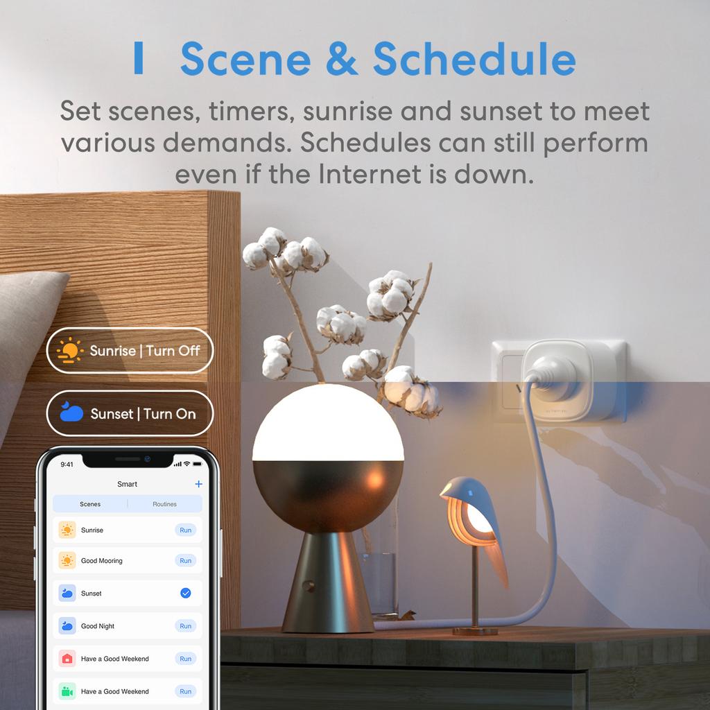 Au Smart Wi-fi Plug With Energy Monitor Smart Socket Outlet Works With Alexa Google Assistant Smartthings