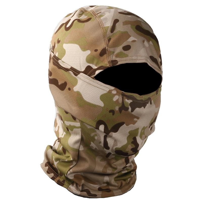 High Quality All Terrain Color Tactical Headgear Cycling Protective Quick-drying Face Mask Camouflage Sunscreen Outdoor Headscarf