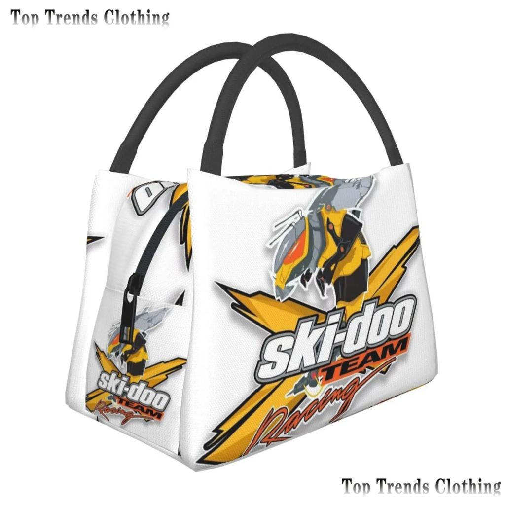 Ready To Race Thermal Insulated Lunch Bag Enduro Cross Motocross Bitumen Bike Life Resuable Lunch Container Storage Food Box