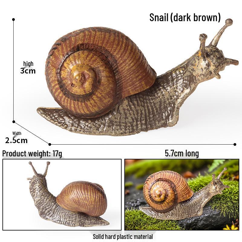 Cross-Border Animal Snail Model: Edutainment & Garden Decor for Kids