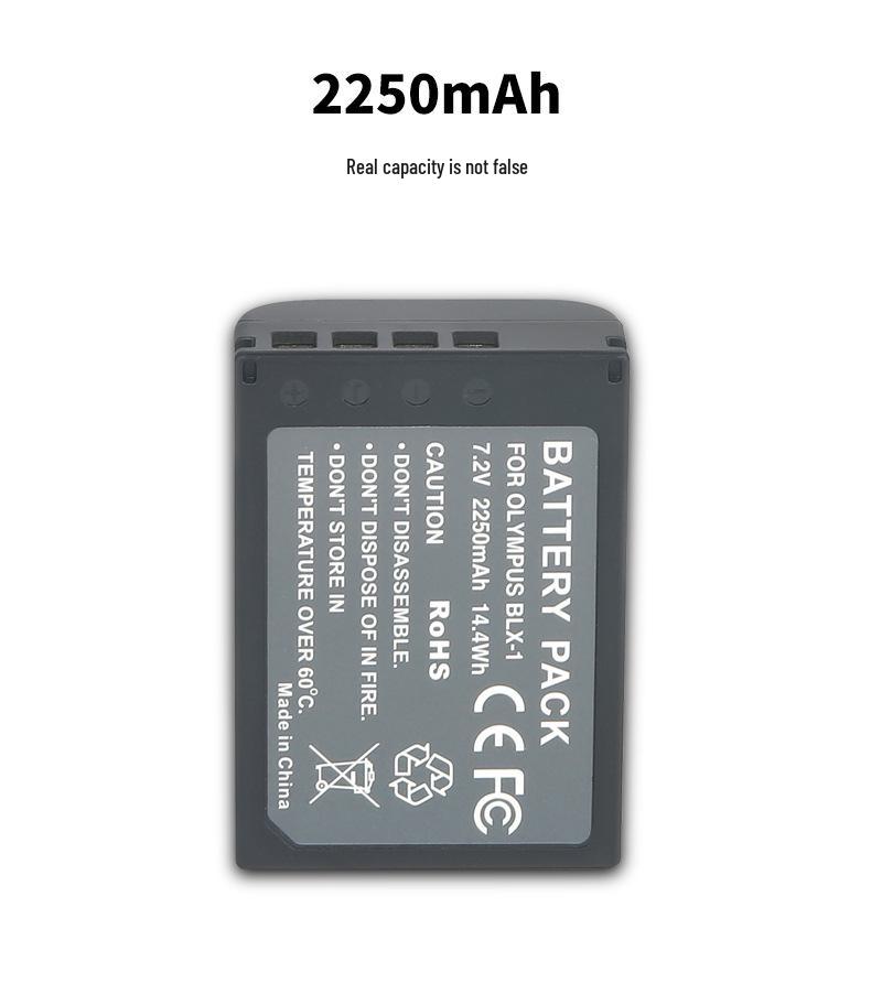 BLX-1 Battery for Olympus OM1 Mirrorless Camera, Fully Decoded
