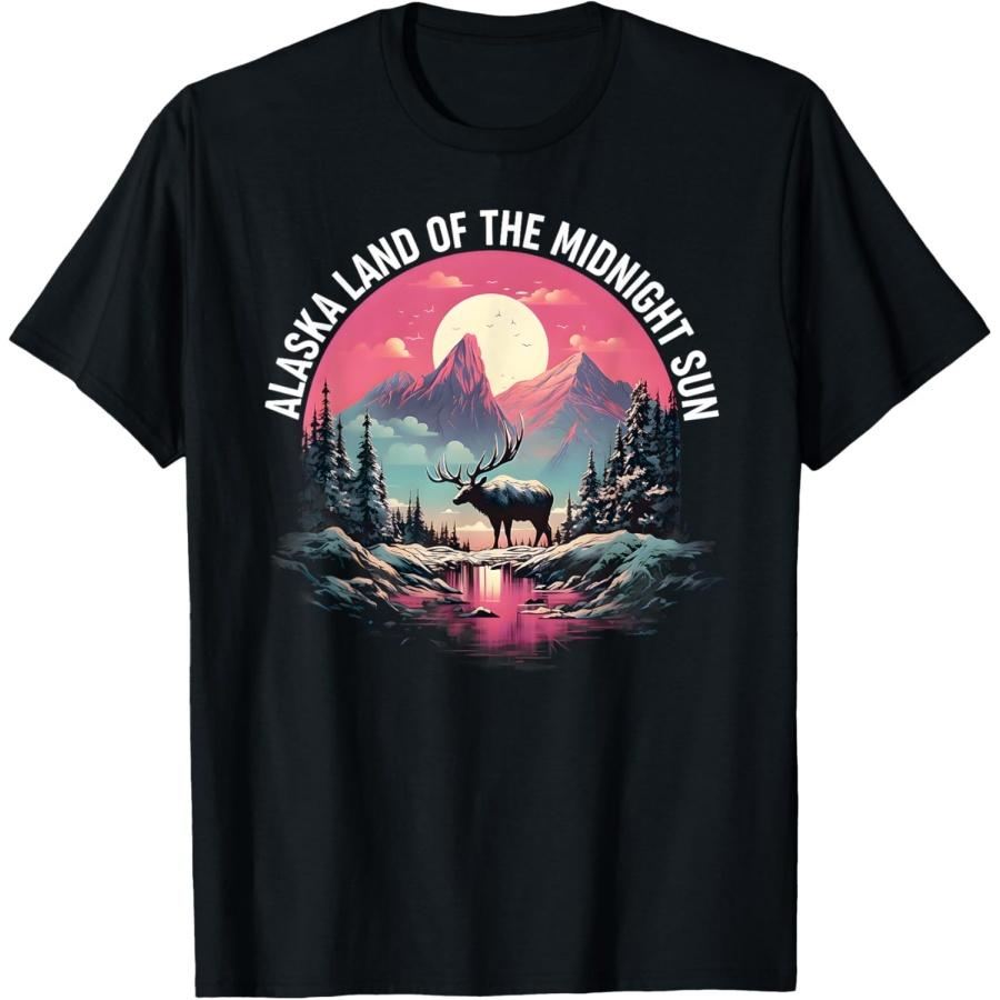 Alaska Land of the Midnight Sun - Alaska T-Shirt S