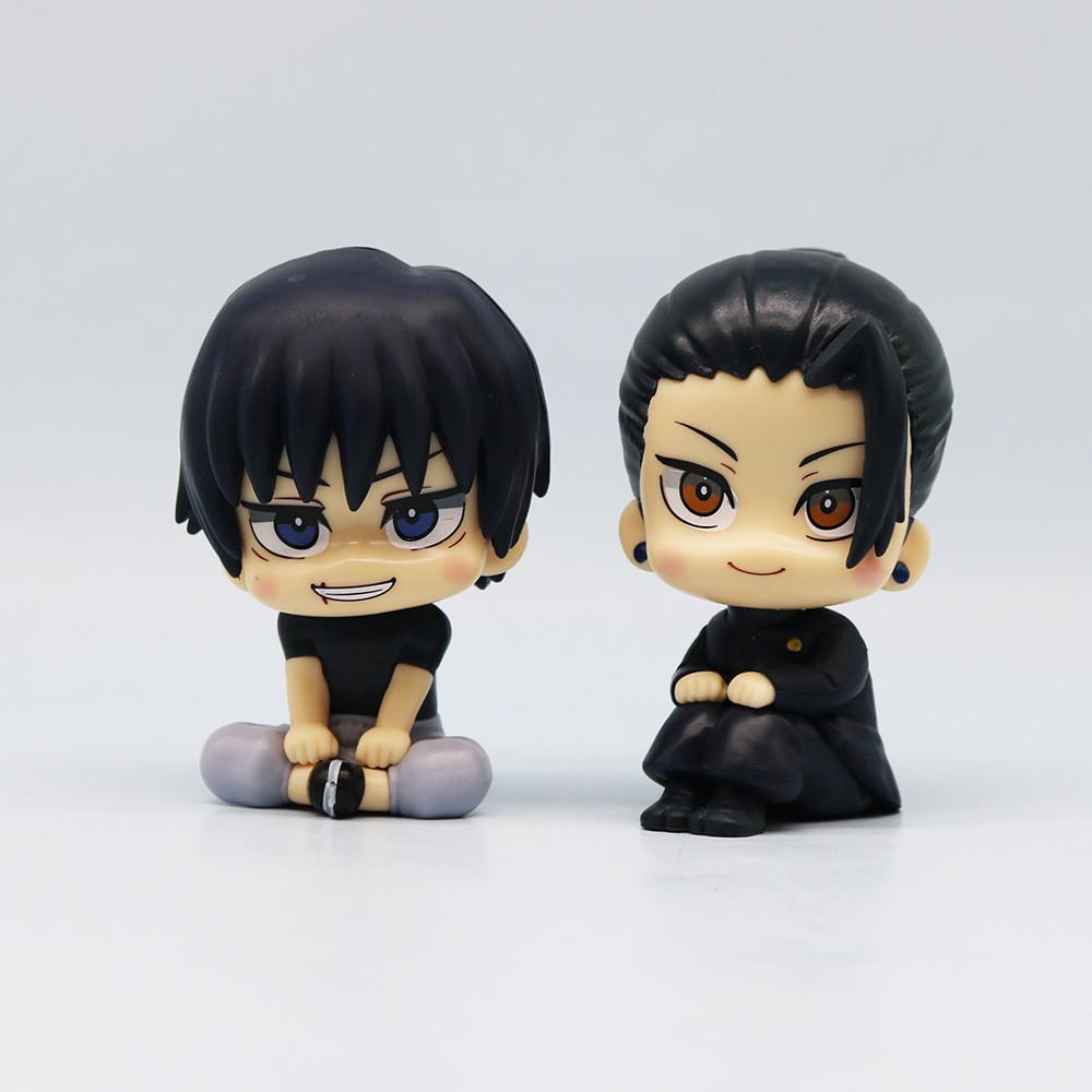 Pvc Jujutsu Kaisen Anime Figure Model Sets Cart Ornament For Collectors Display