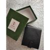 Used SEIKO Emblem AlaRM Travel Clock, Table Clock, Genuine Leather, Gold, With Beautiful Box, Operation ConfiRMed